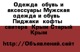 Одежда, обувь и аксессуары Мужская одежда и обувь - Пиджаки, кофты, свитера. Крым,Старый Крым